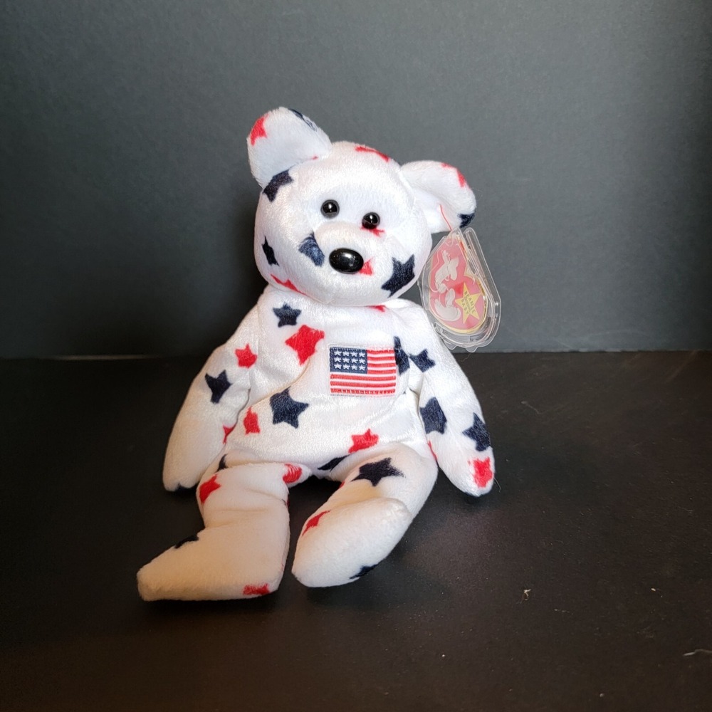 TY BEANIE BABY Beanie Babies Glory Star Bear